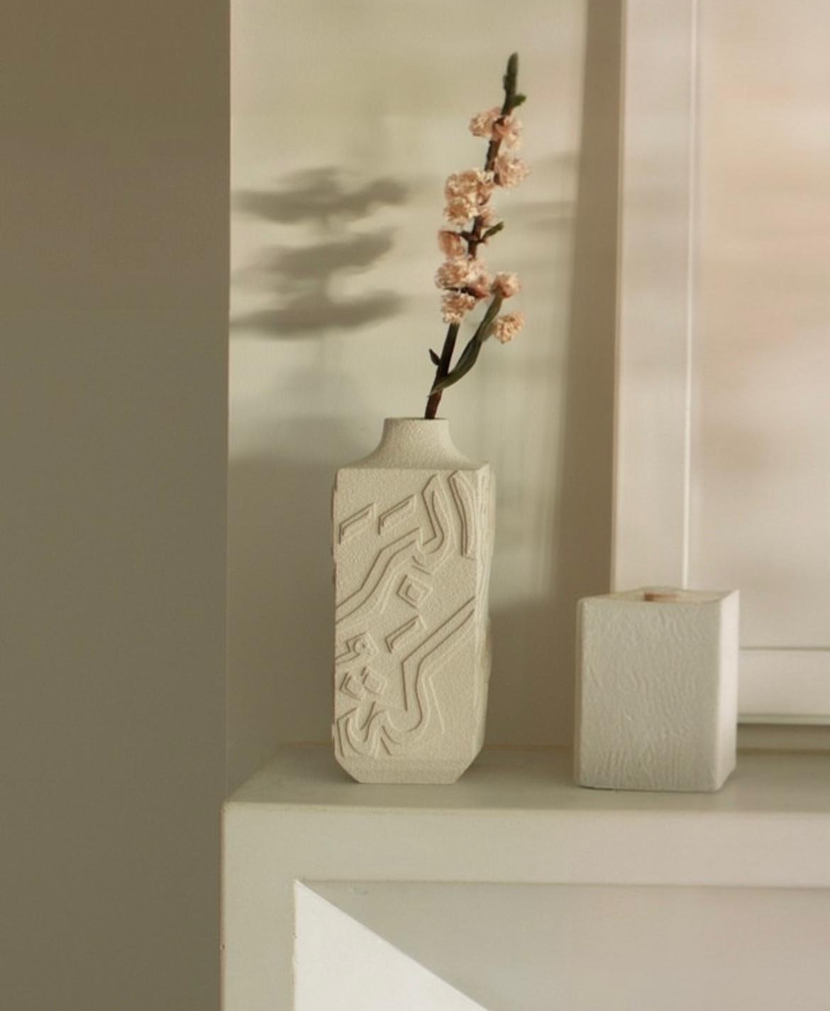 Handgefertigte Calligraphy Vase