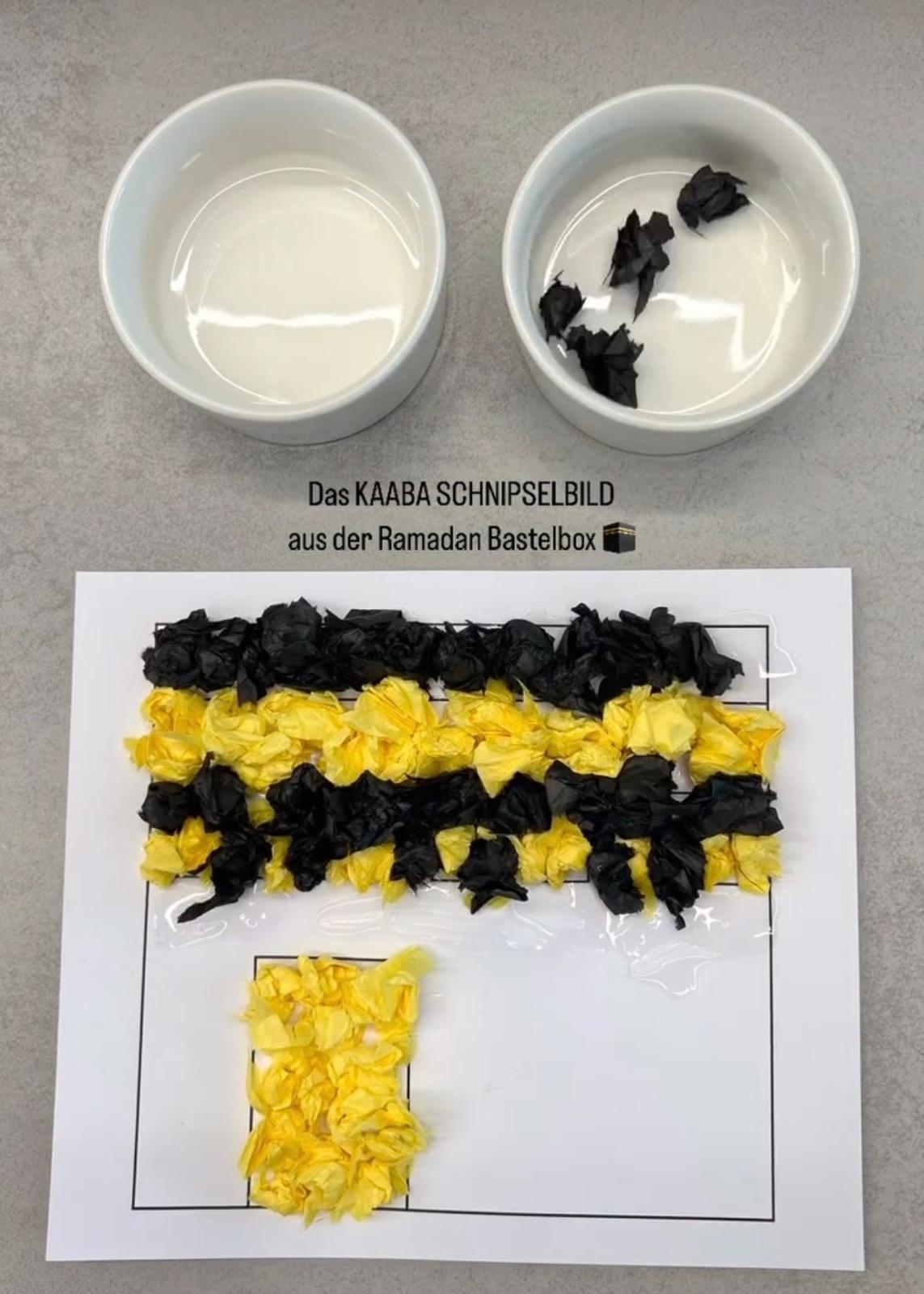 Gratis - Kaaba Malvorlage