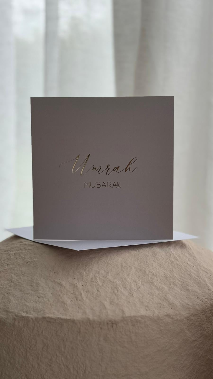 Umrah Mubarak Grusskarte