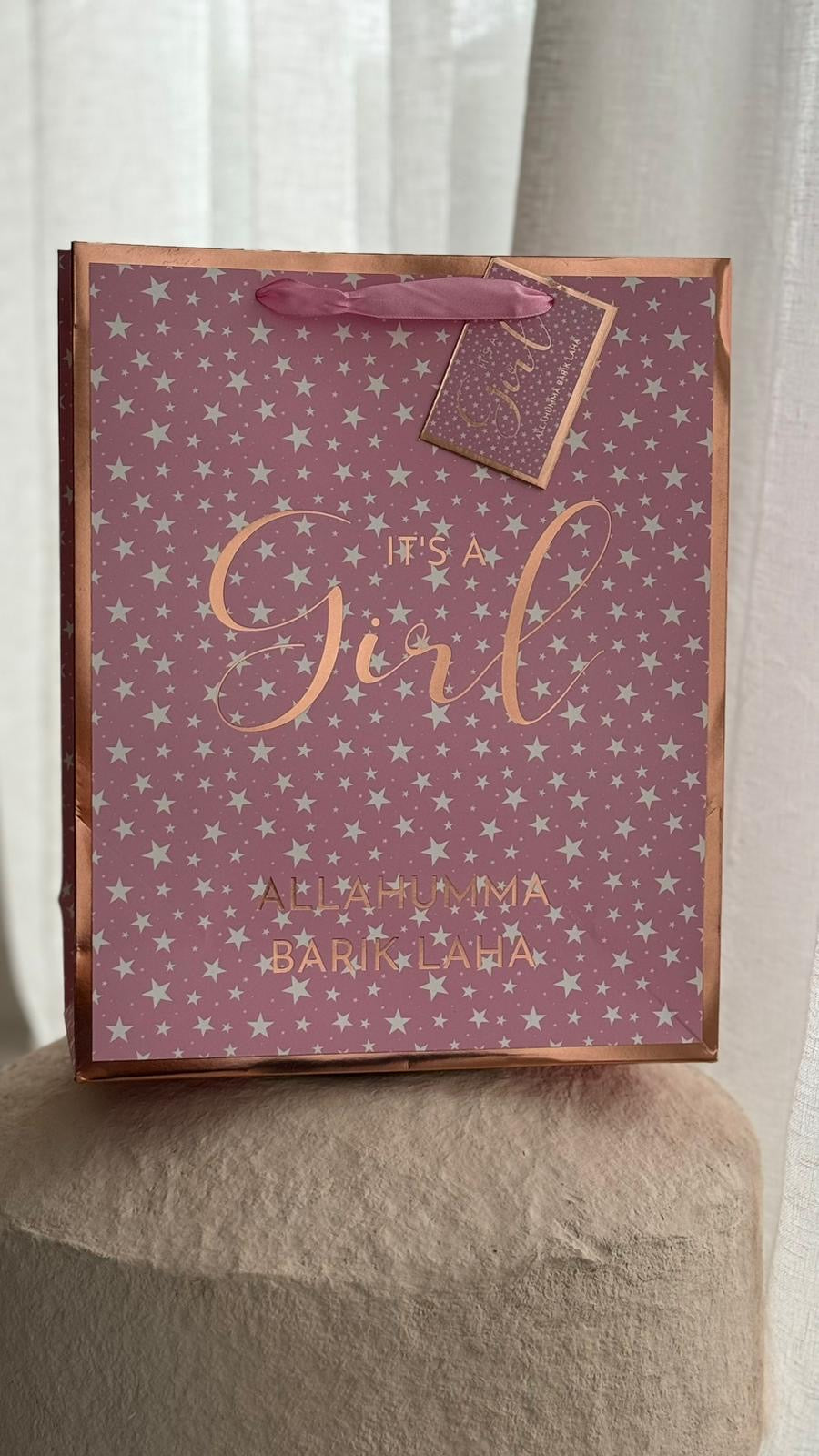 Baby Girl Geschenktasche