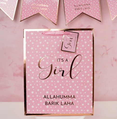 Baby Girl Geschenktasche