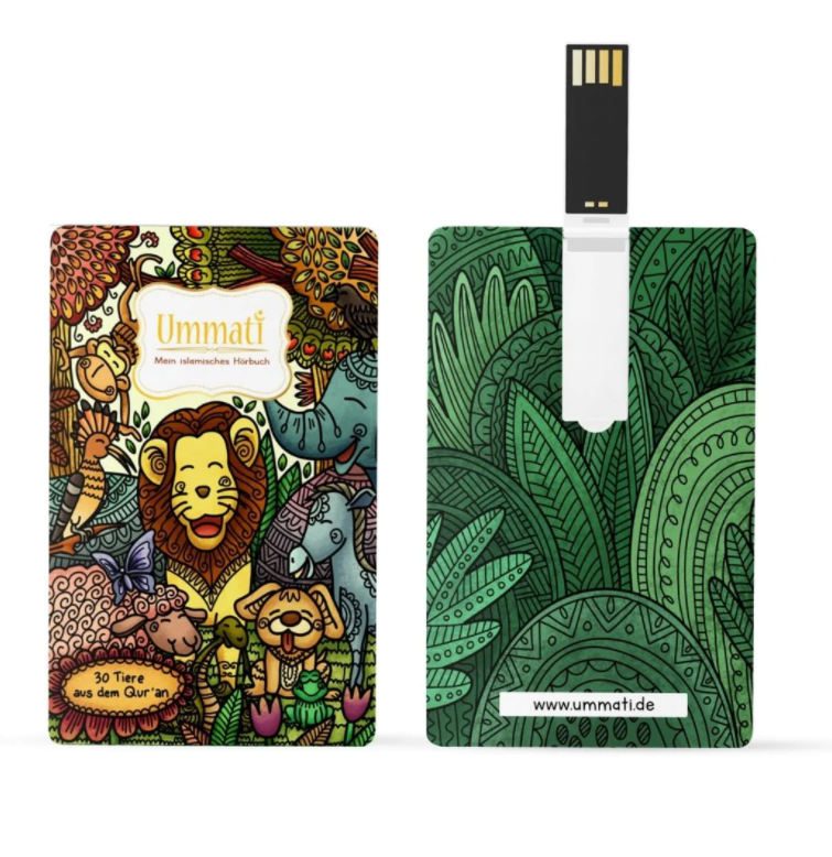 Mein islamisches Hörbuch – 30 Tiere aus dem Qur’an (USB-Stick)
