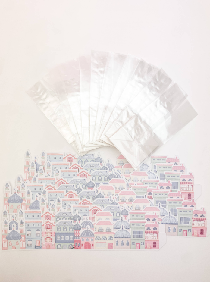 Geschenktüten “Moschee und Huizen”