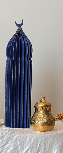 Mitternachtsblaue grosse Moschee