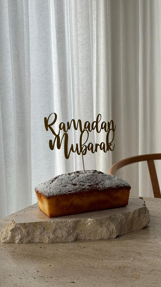 Torten Topper Ramadan Mubarak