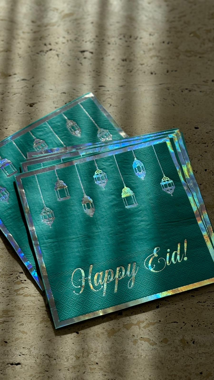 Happy Eid Servietten