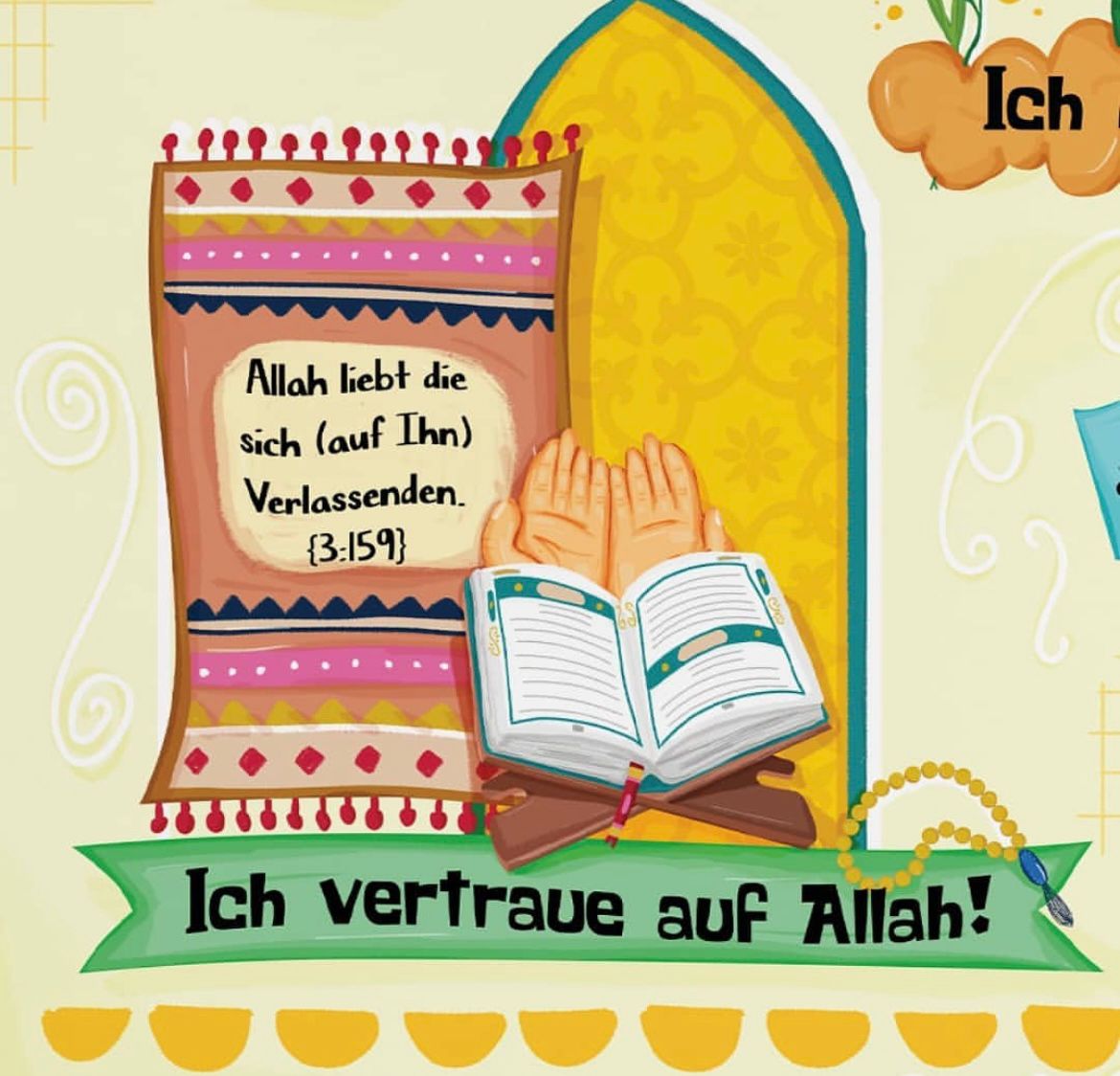 Poster “Allah liebt …”
