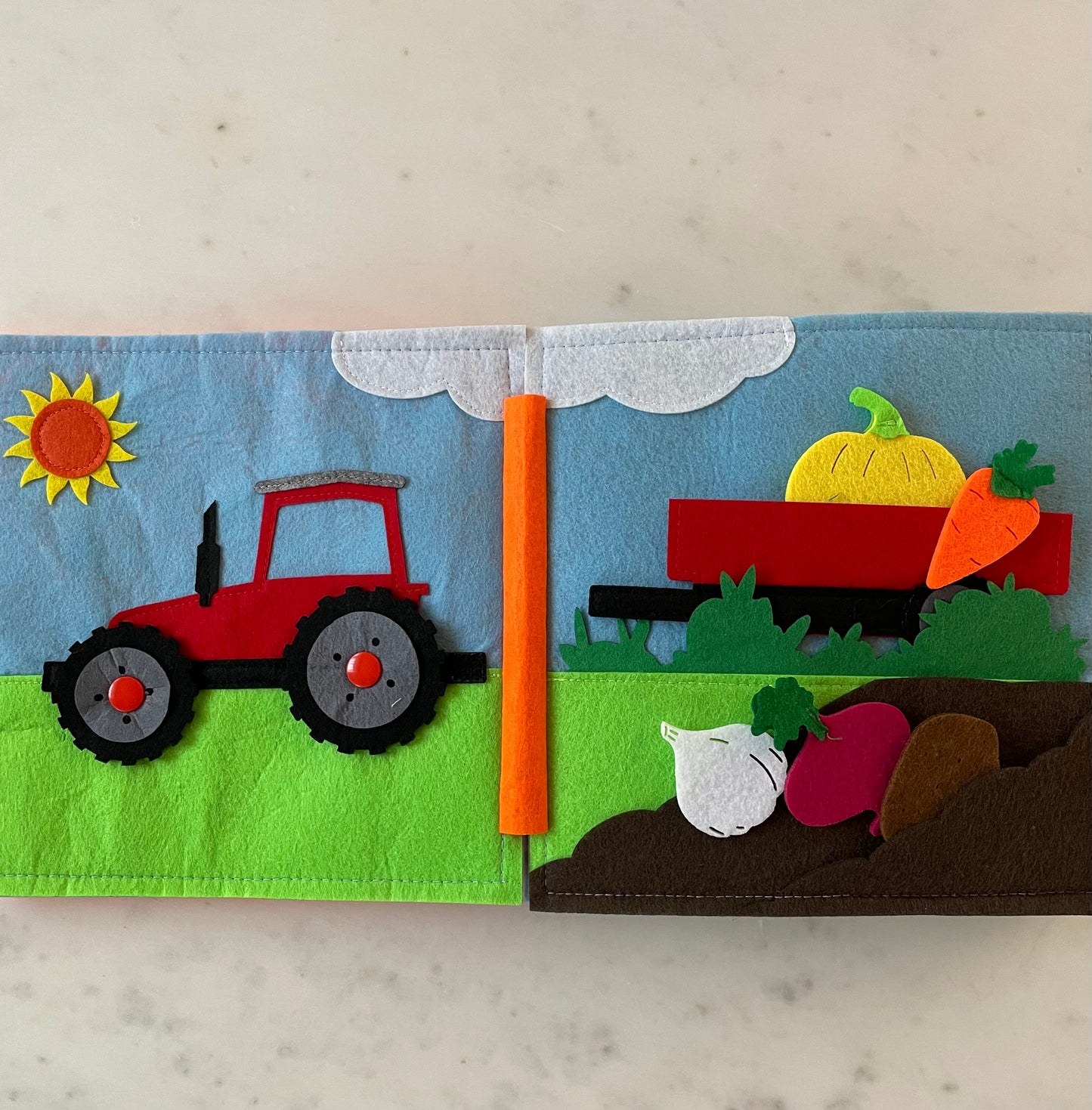 Quietbuch "grünes Auto" inkl. Wunschname