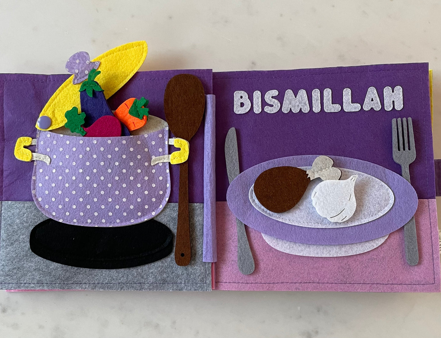 Quietbuch "Schmetterling" inkl. Wunschname