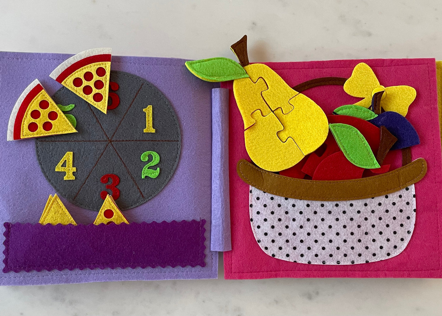 Quietbuch "Schmetterling" inkl. Wunschname