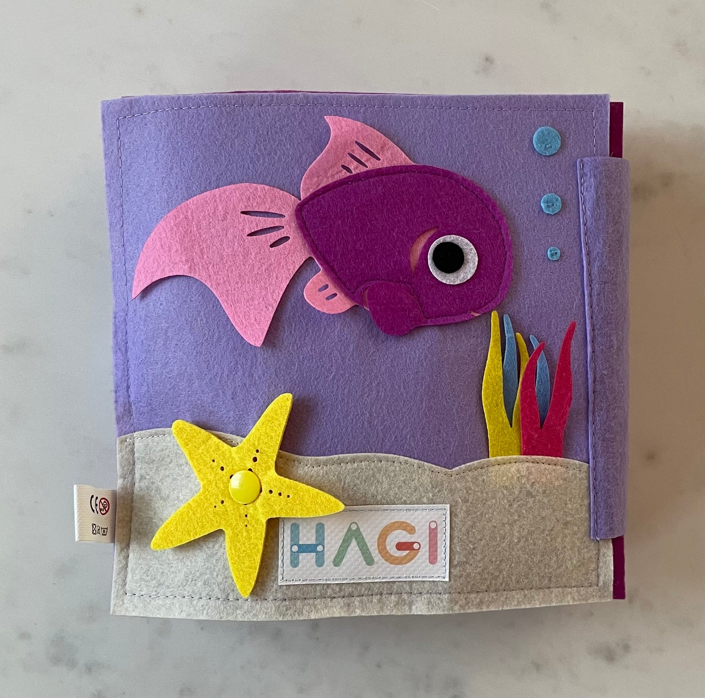 Quietbuch "Schmetterling" inkl. Wunschname