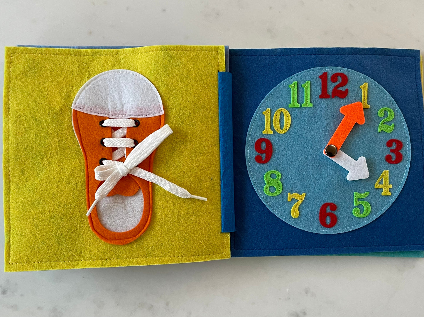 Quietbuch "gelbes Auto" inkl. Wunschname