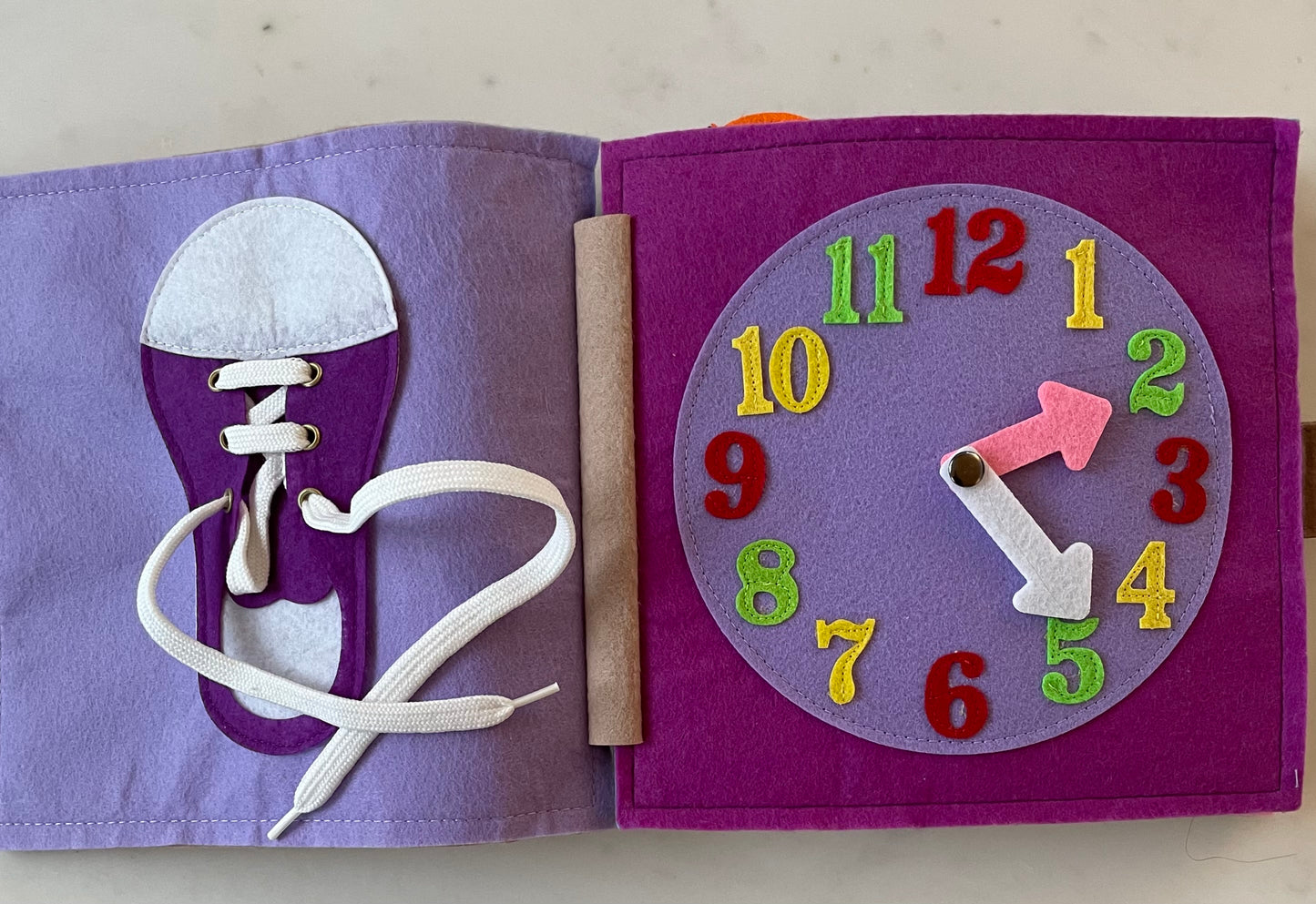 Quietbuch "Weltkarte" inkl. Wunschname