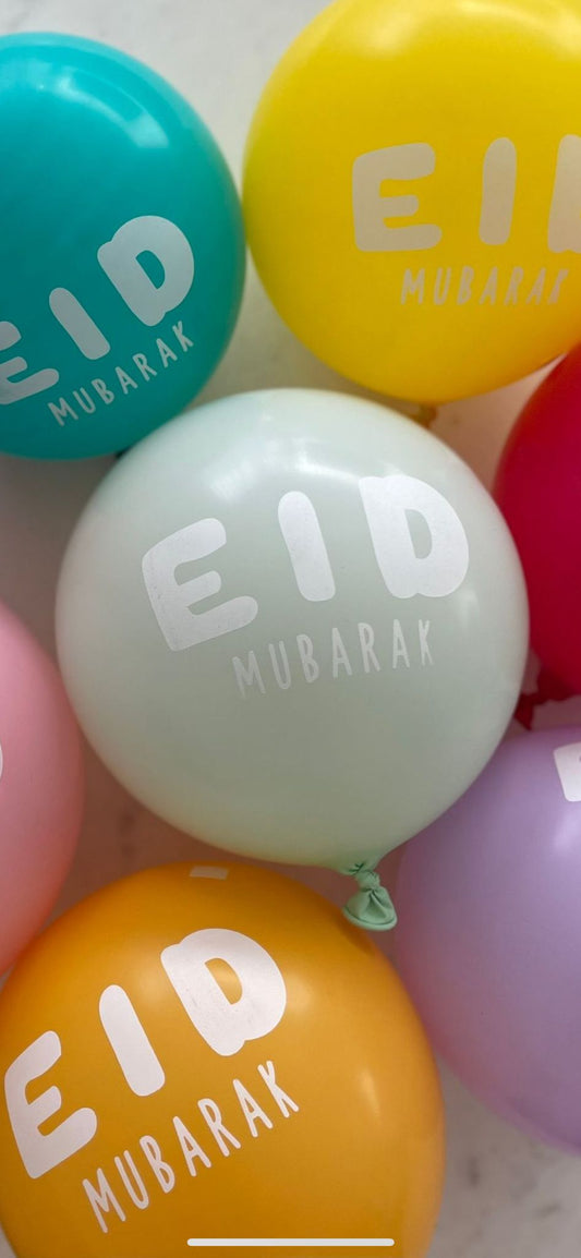 10 Eid Mubarak Ballone